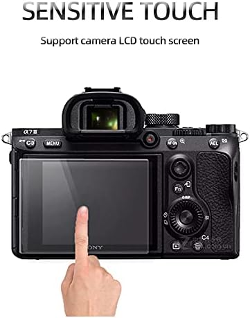 מגן מסך LCD מזכוכית עם 3 חבילות תואם Canon EOS R6 R7 מצלמה דיגיטלית ללא מראה [0.25 ממ 2.5D